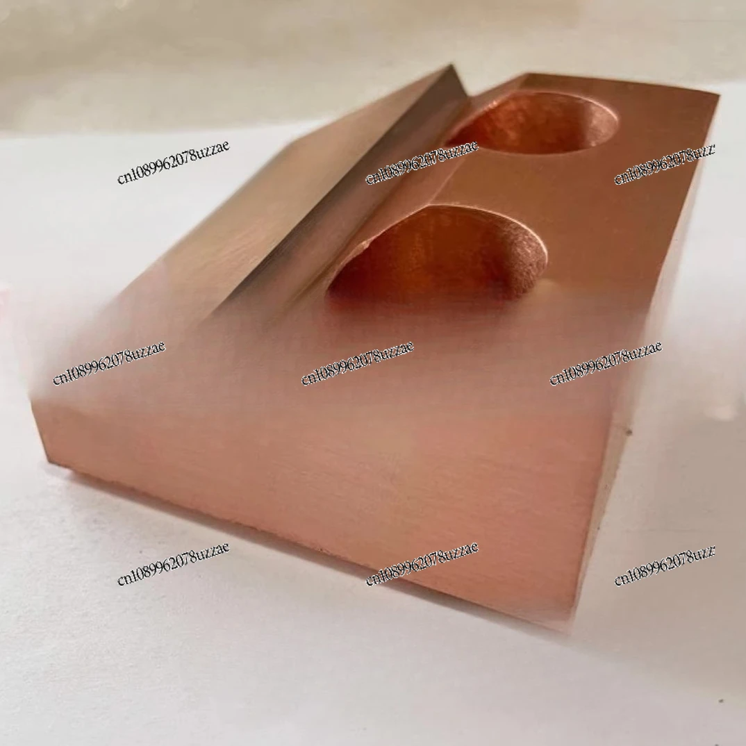 Tungsten Copper Boot Extreme Tungsten Copper Electrode Roll Plating Tungsten Copper Conductive Block