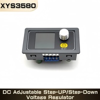 XYS3580 DC DC Buck Boost Converter CC CV 0.6-36V 5A Power Module Adjustable Regulated laboratory power supply variable