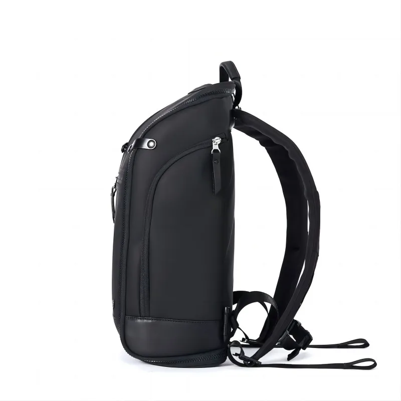 Fast Sampling BSCI Manufacturer Waterproof Recyclable Material Black Back Packs For Men