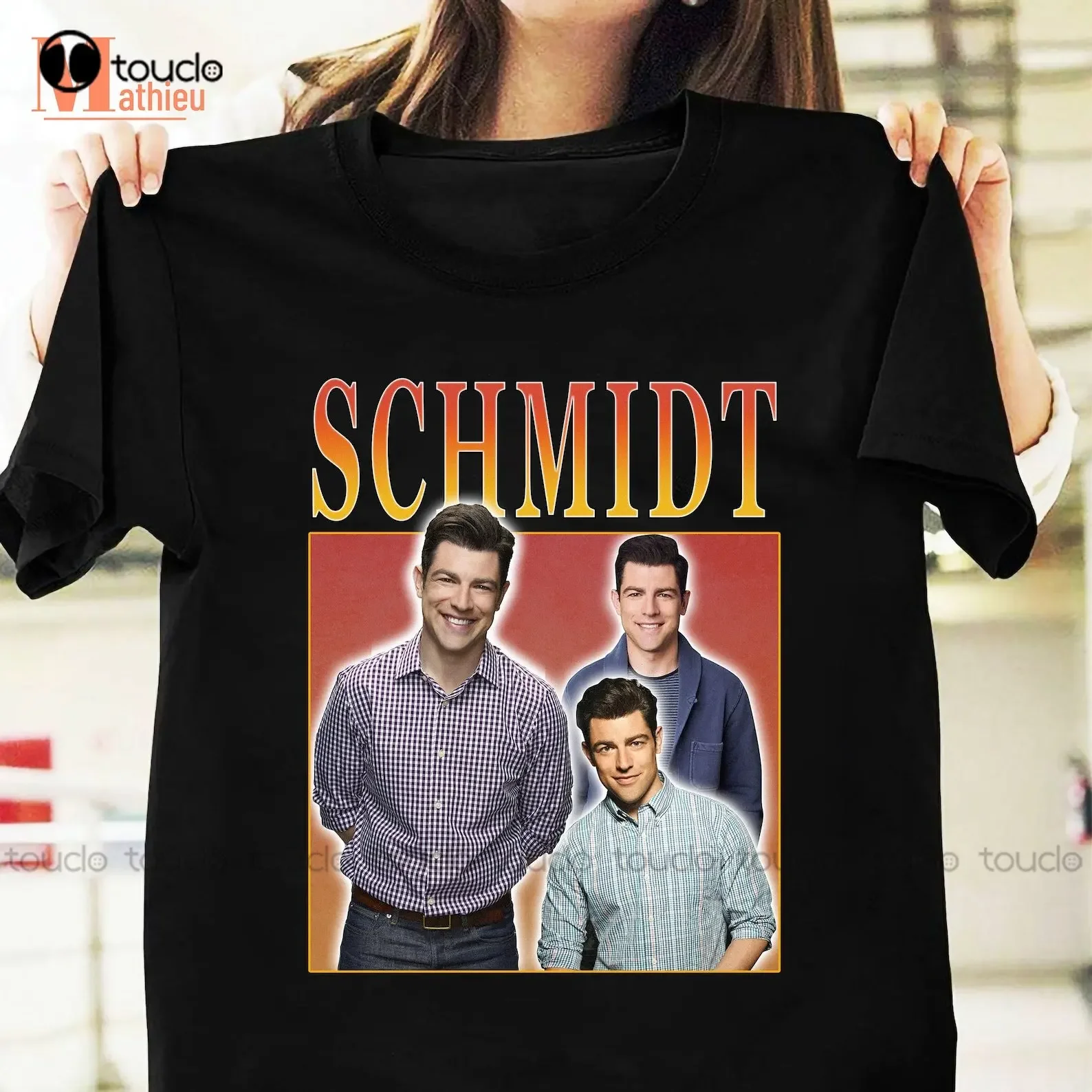 Winston Schmidt T-Shirt New Girl Tv Series Shirt The Top Dog Shirt Gym Shirt Short Sleeve Funny Tee Shirts Xs-5Xl Christmas Gift