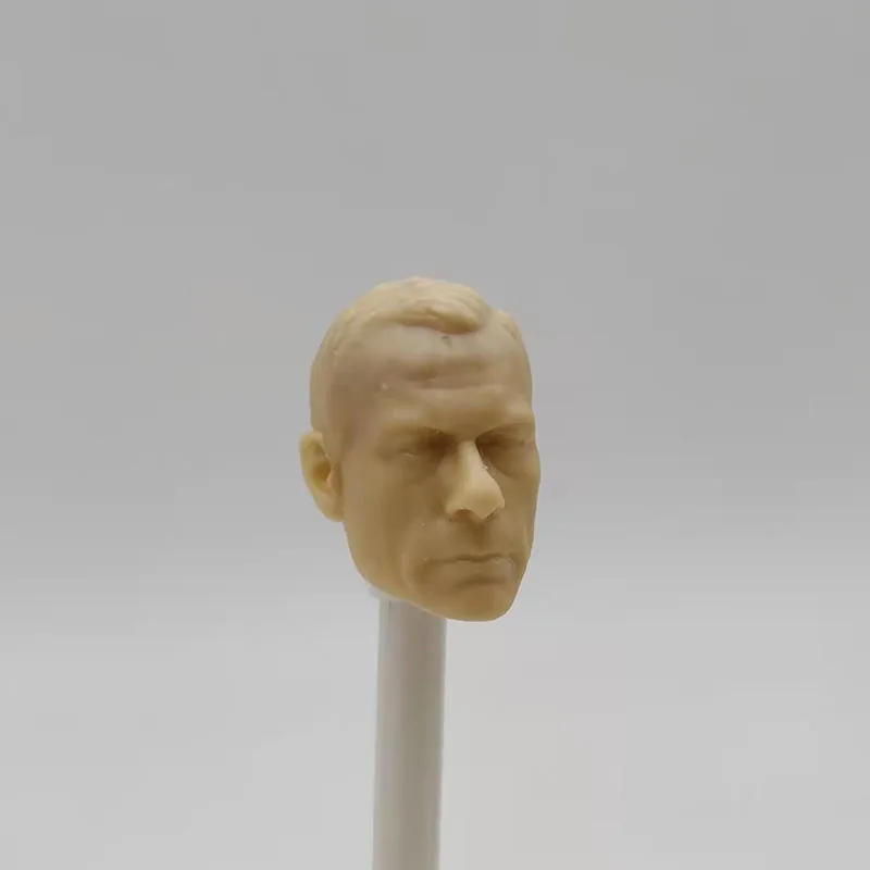 Unpaint Head Played Model 1/12 jean-claude van damme Head Sculpt for 6in SHF Action Figure Toy