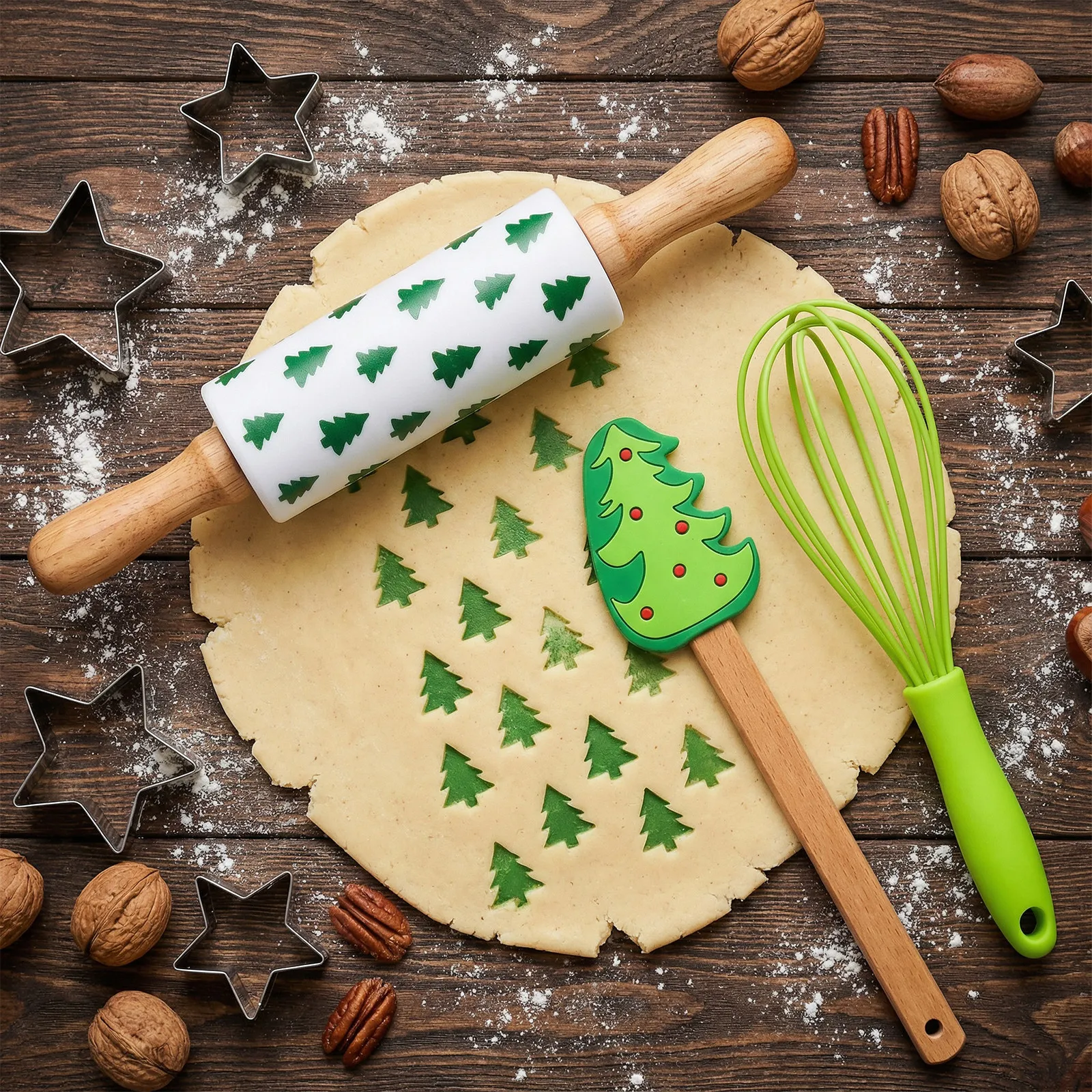 Mini Kitchen Baking - Conjunto de Ferramentas de Confeitaria para