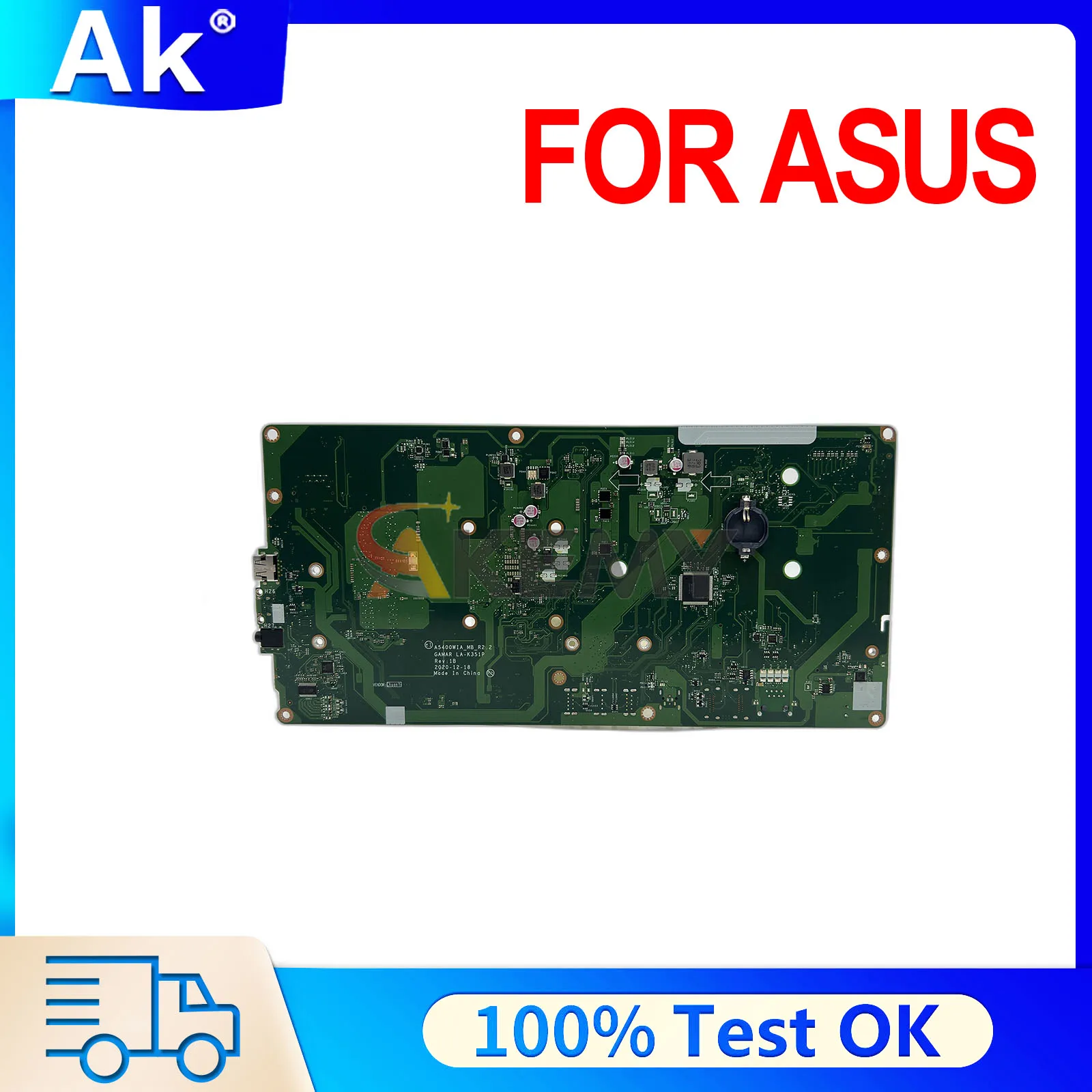 

M5400WIA M5401WUA Mainboard For ASUS Zen AiO 24 M5401 LA-K351P Laptop Motherboard R5-5500U R7-5700U CPU