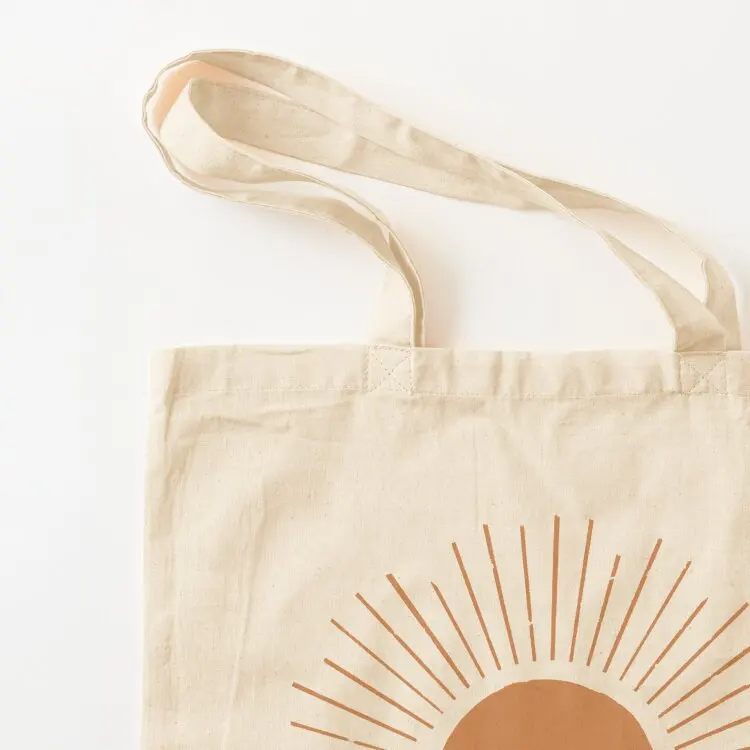تيراكوتا بوهو أشعة الشمس حمل حقيبة أكياس التسوق حقيبة تسوق حمل حقيبة قماش أكياس قابلة لإعادة الاستخدام