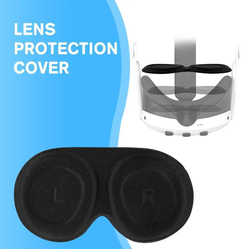 Cubierta de protección de lente para consola Meta Oculus Quest 3, almohadilla de repuesto, Protector de lente VR, funda de lente a prueba de polvo, accesorios