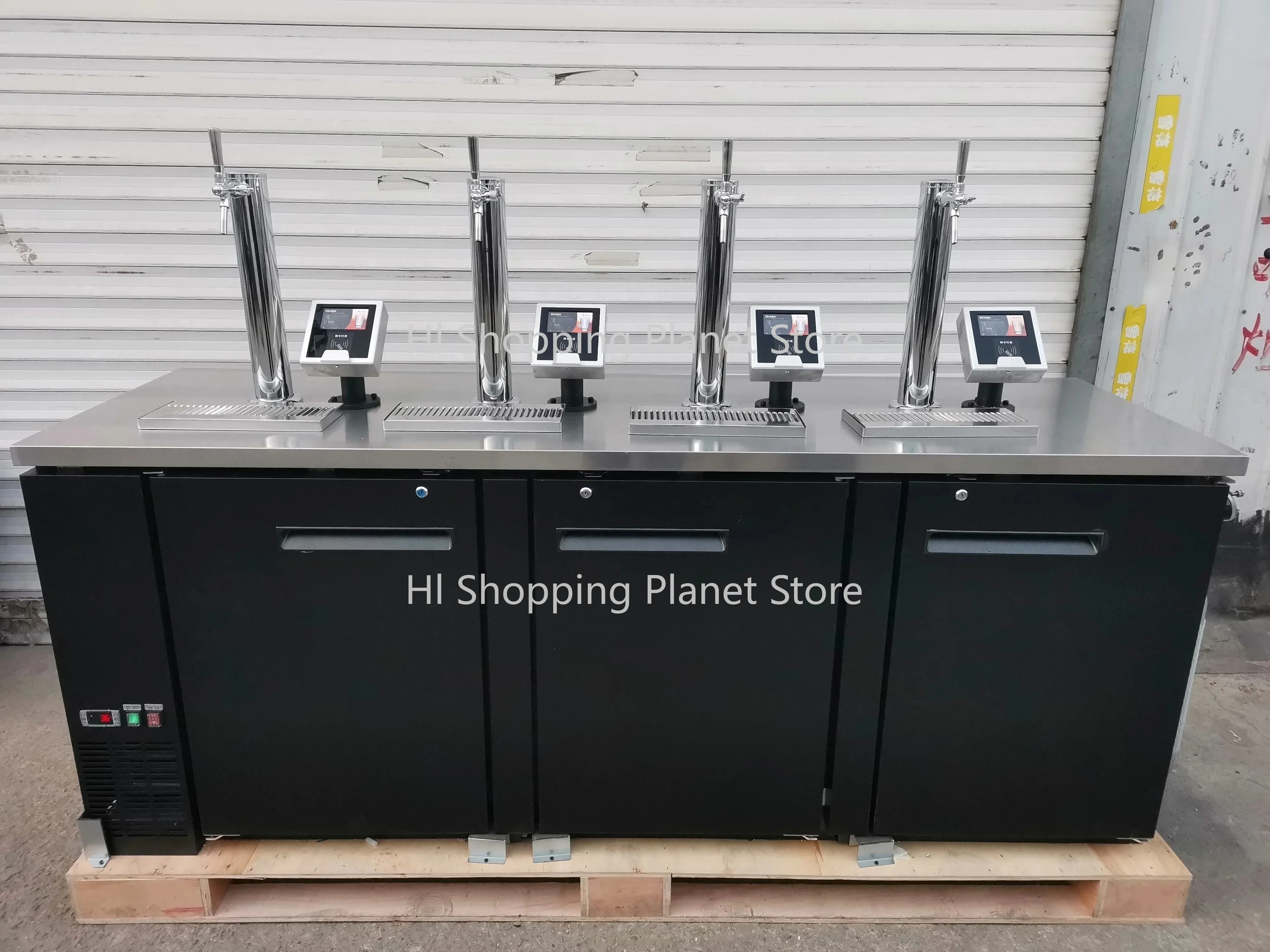 Self Serve Beer Tap System Self-serve Beer Tap Mobile Beer Counter Kegerator