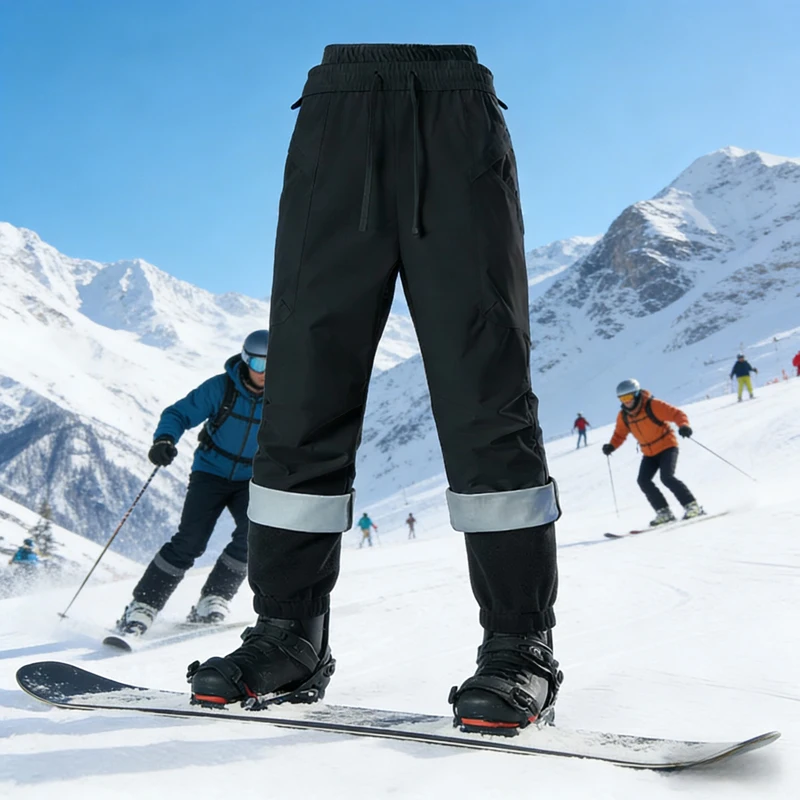 

Hiking Pants Male Outdoor Detachable 3 In 1 Winter Windproof Waterproof Climbing Trousers Women Breathable Camping Skiing Pants