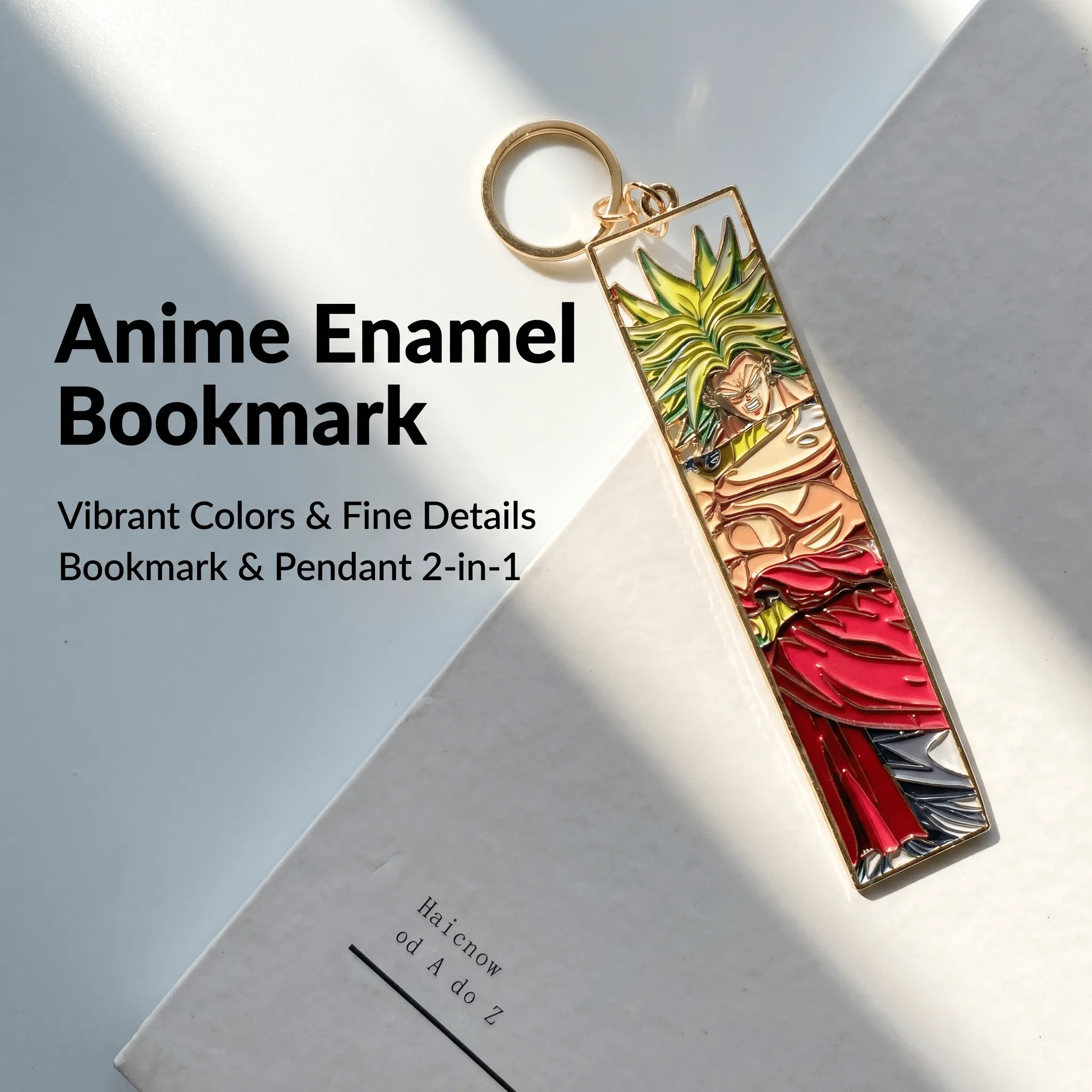 Dragon Ball Metal Hollow Out Keychains Bookmark Cute Jet Manga Fashion Bag Key Tag Jewelry Accessory Key Ring Holder Gift Anime
