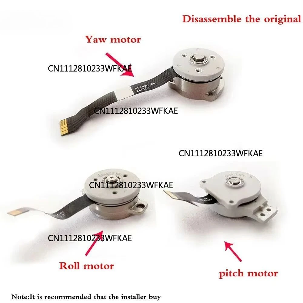 Original Yaw motor for Phantom 4 pro for DJI Phantom 4P Yaw motor/Roll motor/ pitch motor  axis  Drone Accessories