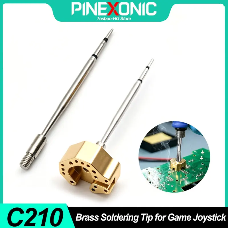 C210 Soldering Iron Tip for Joystick Repair Tools Compatible with Xbox PS4 PS5 Switch Pro - Electronics Disassembl