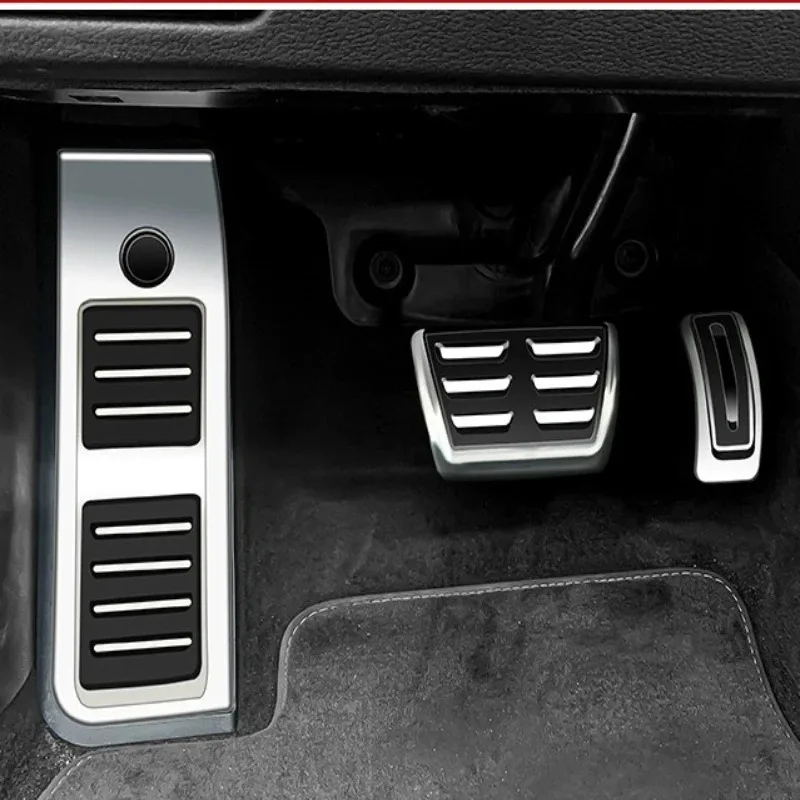Car Pedals for Audi AT MT 2009- 2024 A6 C7 C8 A4 B8 B9 Q5 High Quality Accelerator Brake Pedal Cover Pads
