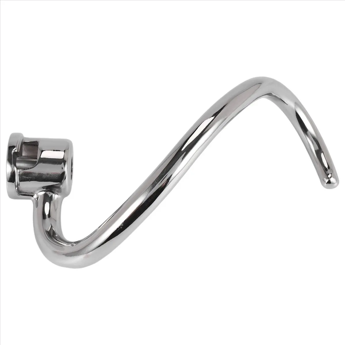 NOCM 7 Quart Dough Hook Replacement for KSM7990 KSM7581 Stand Mixer - Stainless Steel