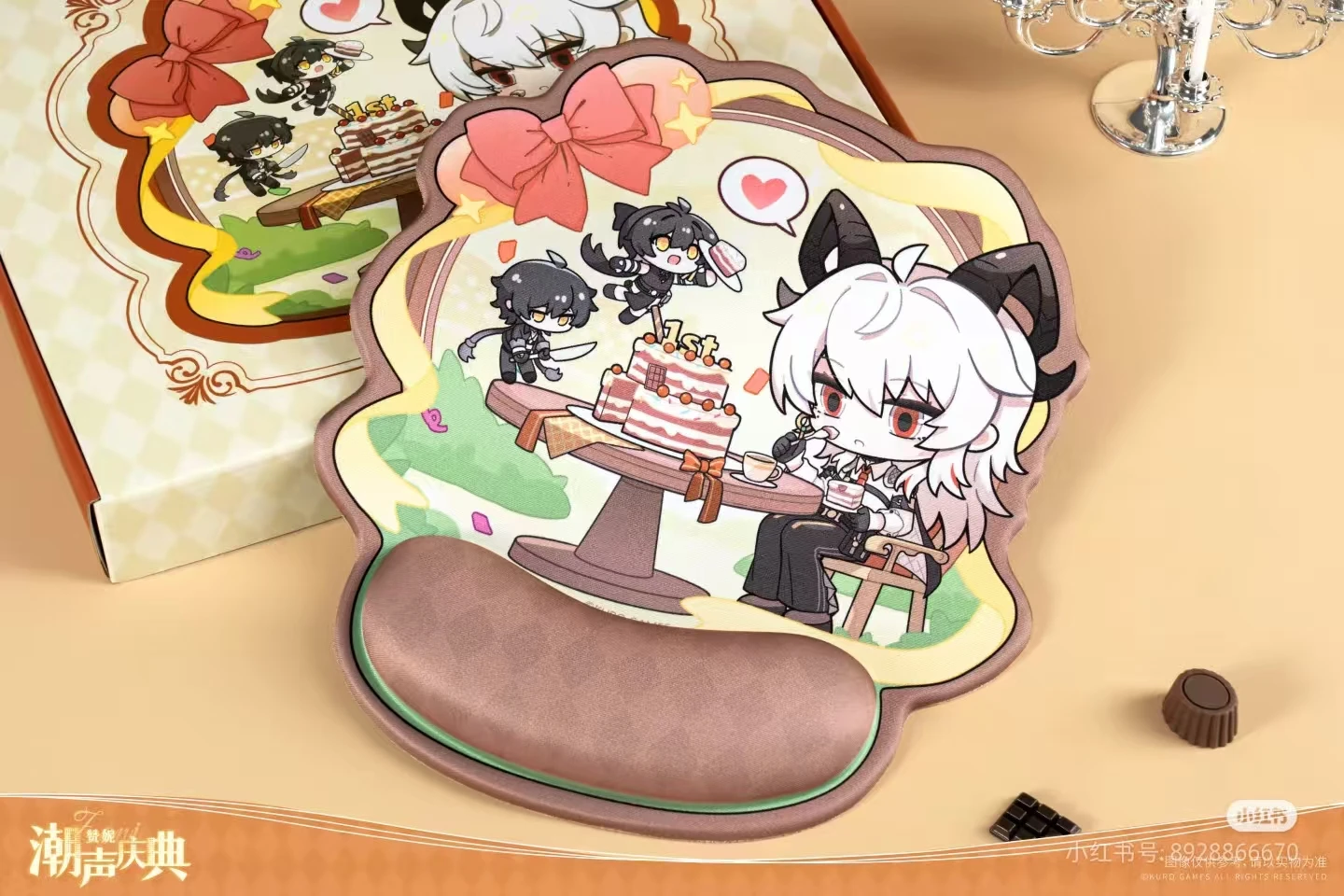 [Merchandise ufficiale] in stock Gioco Wuthering Waves 1° anniversario Tappetino per mouse Zani