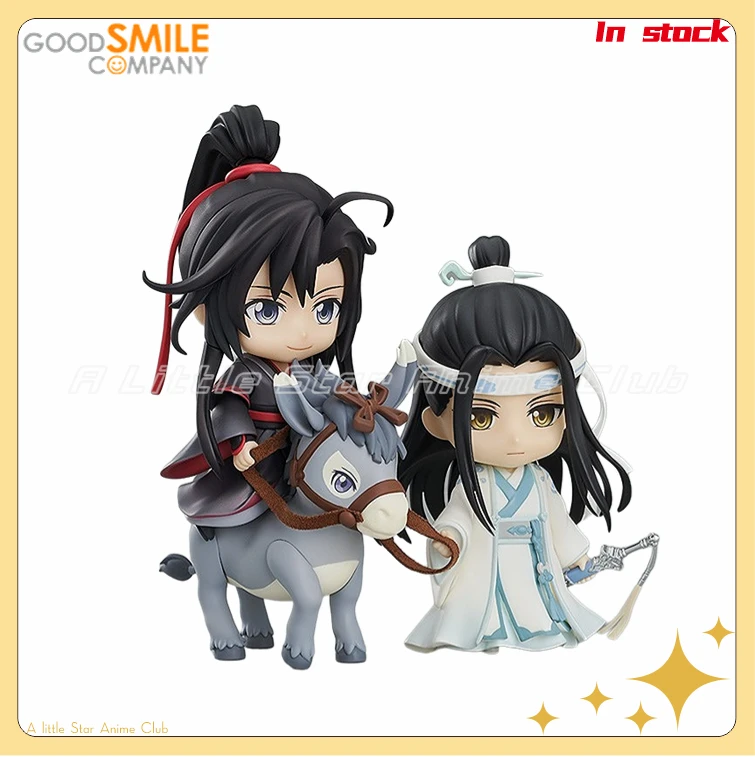 

In Stock Original GSC Q Version Human Figure 1109 Lan Wangji/1068 Wei Wuxian Animation Figure Model Collection Ornaments Toys