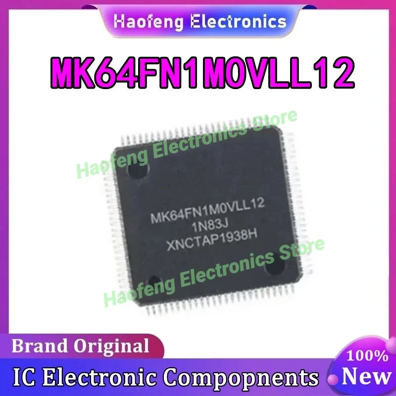 MK64FN1M0VLL12 MK64FN1M0VLL MK64FN1M0 MK64FN1M MK64FN1 MK64FN MK64 IC MCU رقاقة LQFP100 100% جديد وأصلي في المخزون