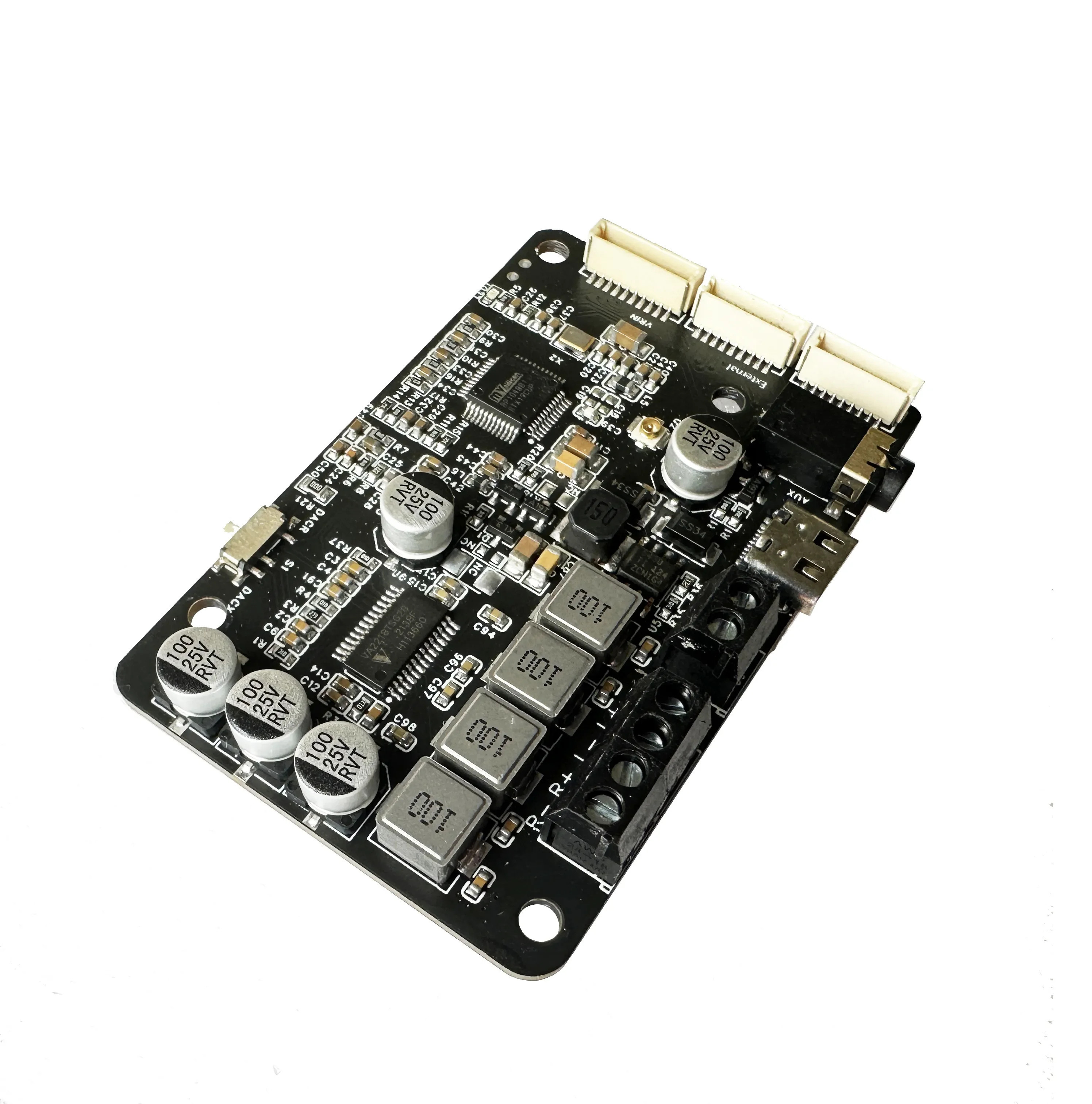 Bluetooth 5.0 DSP Power Amplifier Board 40W*2 StereoTreble Adjustment Frequency Division Support Tuning Software