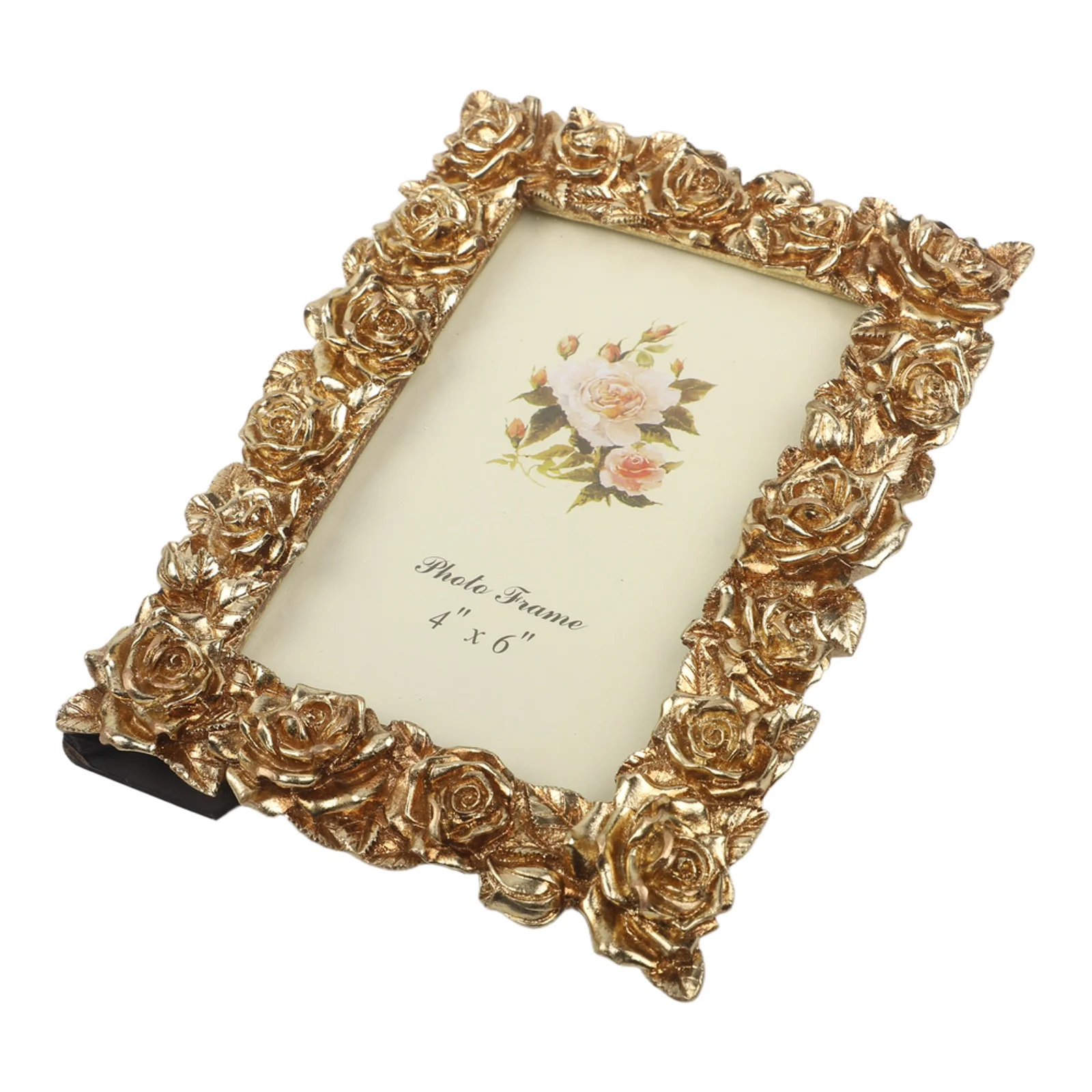 Vintage Detail Resin Photo Frame Designed for 5 Inch 6 Inch 7 Inch Photos Suitable for Desktop for bookshelf Mantel Decoration