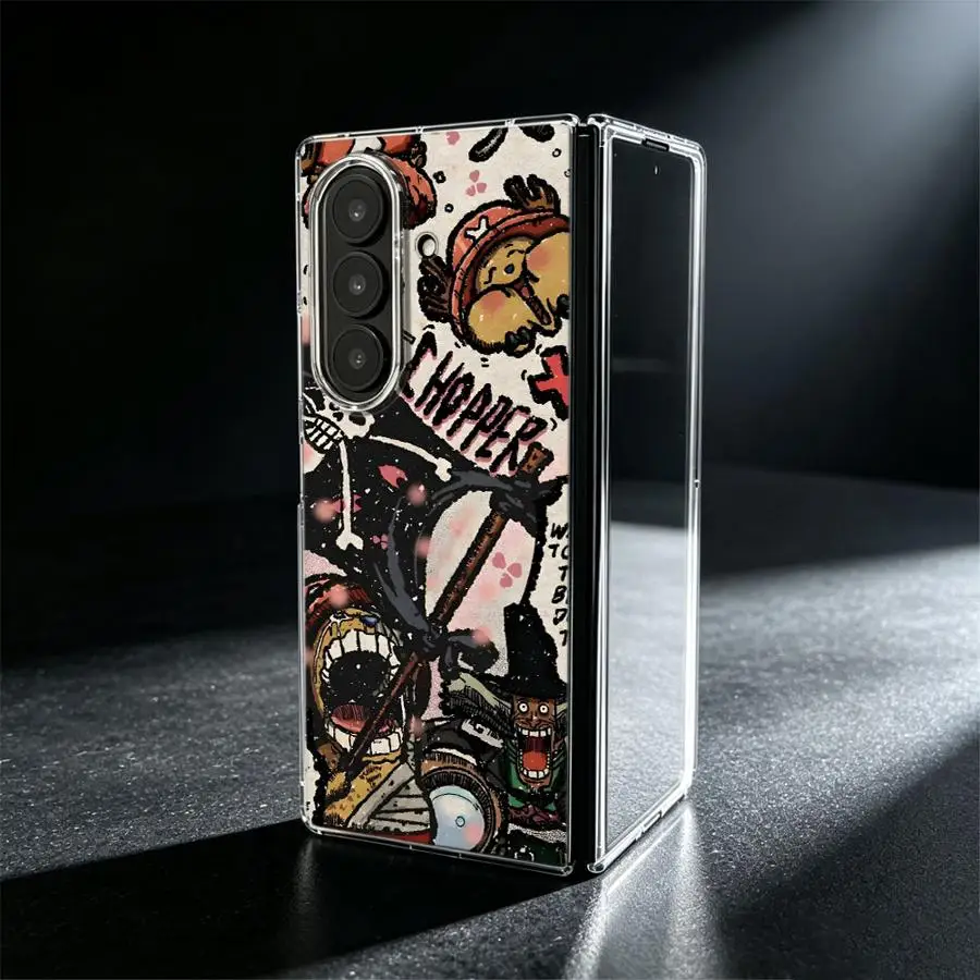 Straw Hat Crew Phone Cover Case for Samsung Galaxy Z Fold 8 Ultra ZFold3 ZFold4 ZFold6 ZFold7 Z Fold 7 6 5 4 3 ZFold5