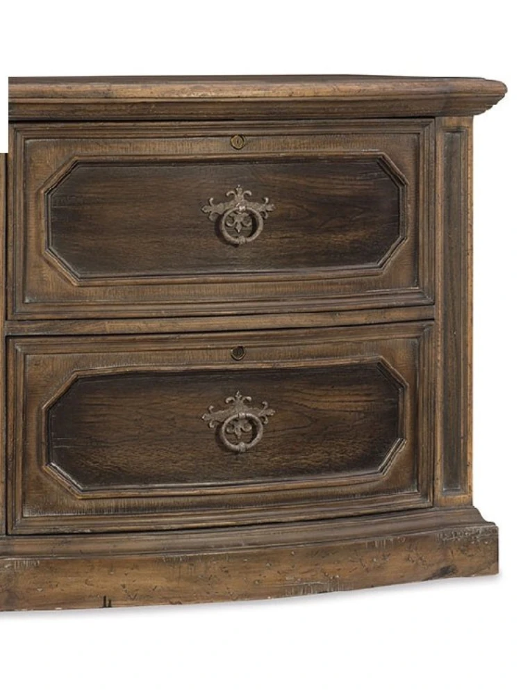 Bedside Table French Country Retro Distressed Sofa Edge Locker High-End Furniture