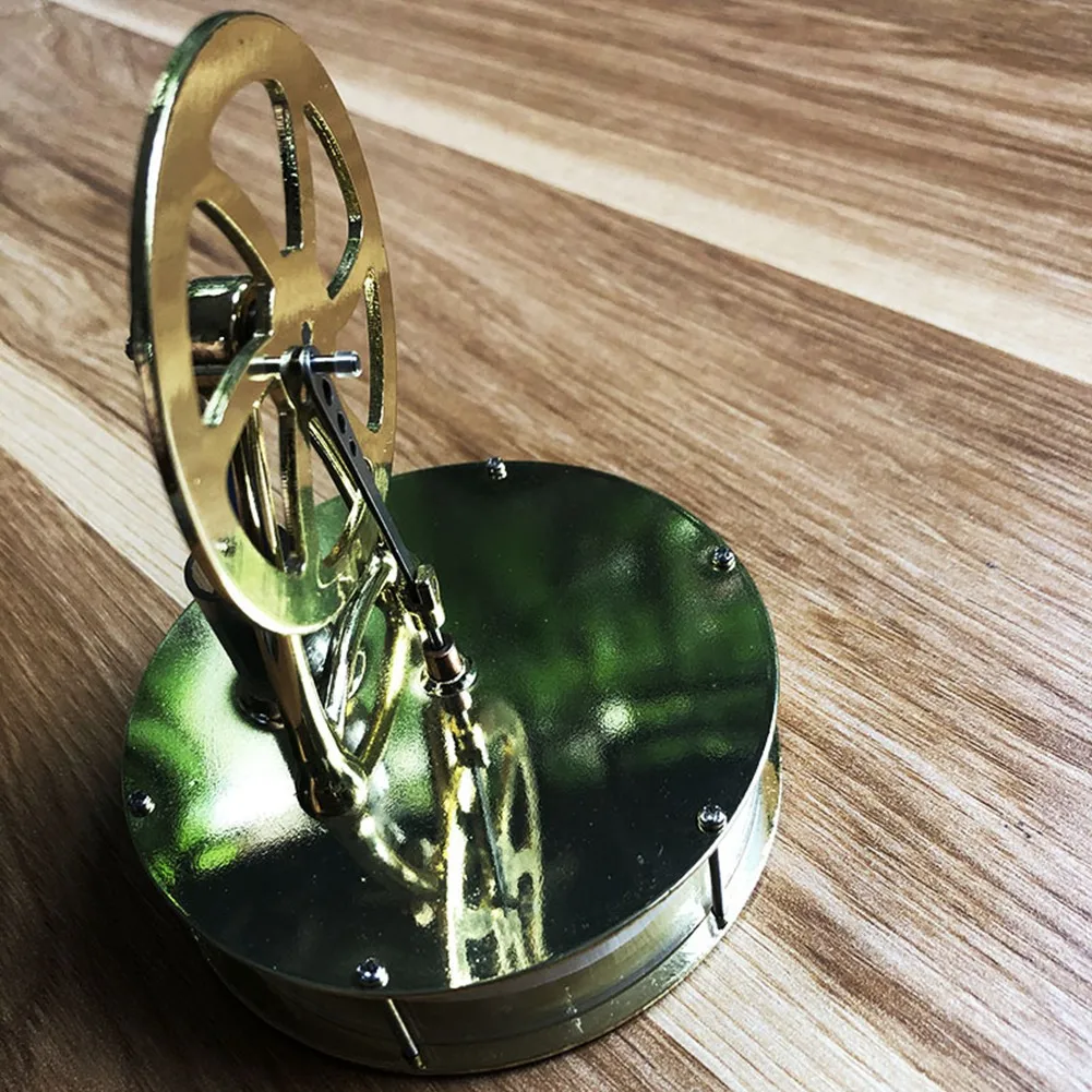 

Sensitive 1 Piece Low Temperature Stirling Engine Assembled Electricity Generator Heat Experiment Physical Gold Generator Model