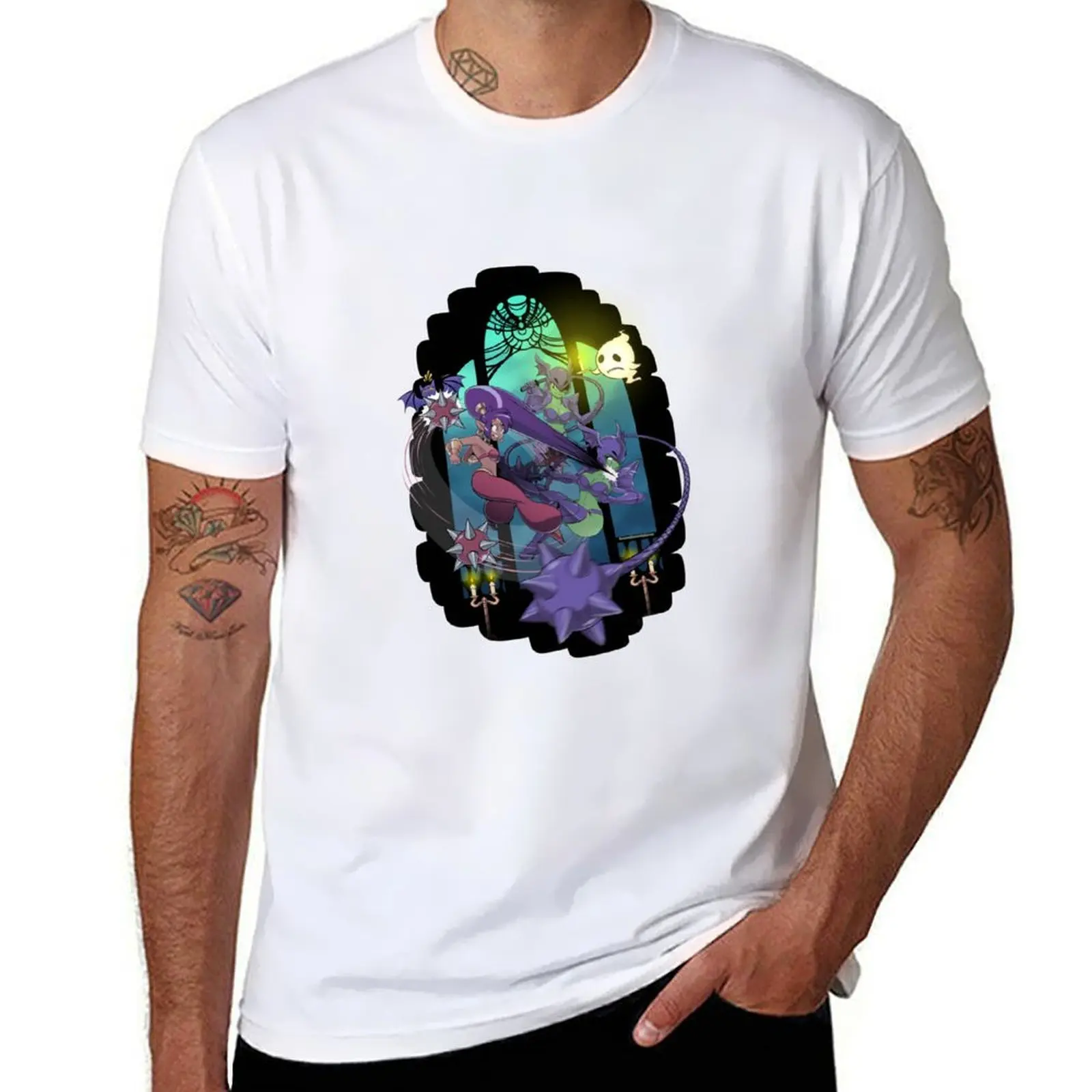 

Shantae Cackle Tower T-Shirt t shirt man casual cotton t shirt pack T-Shirt