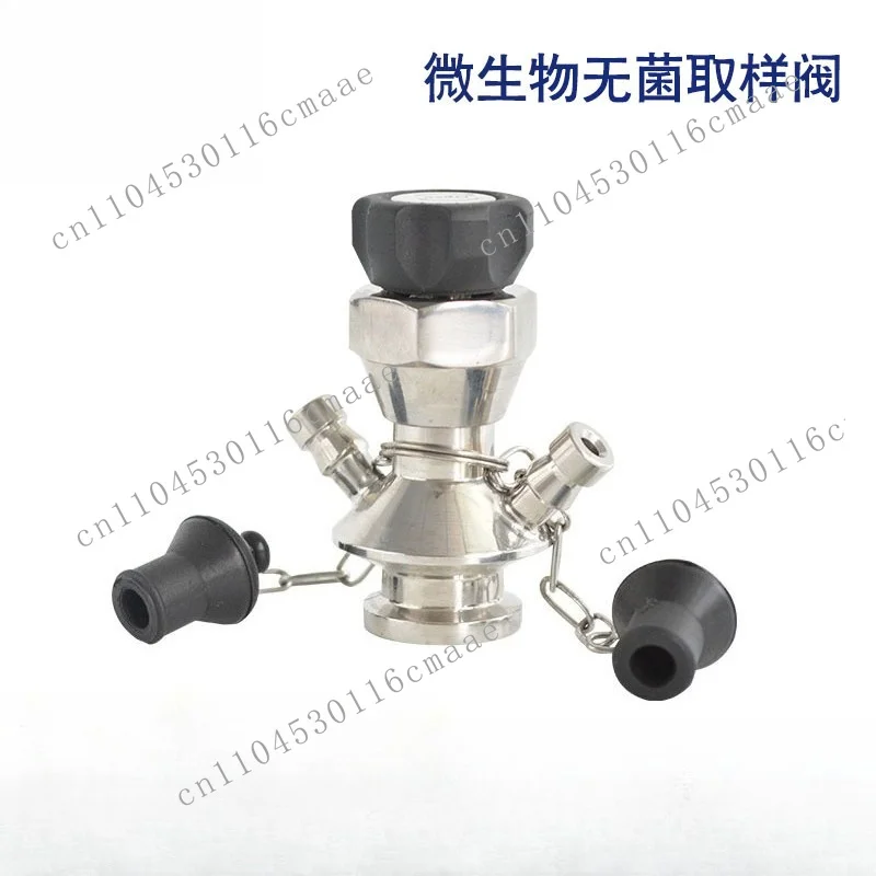 Microbial Aseptic Sampling Valve Stainless Steel Diaphragm Sampling Valve Quick Install Single Port Clamp Type