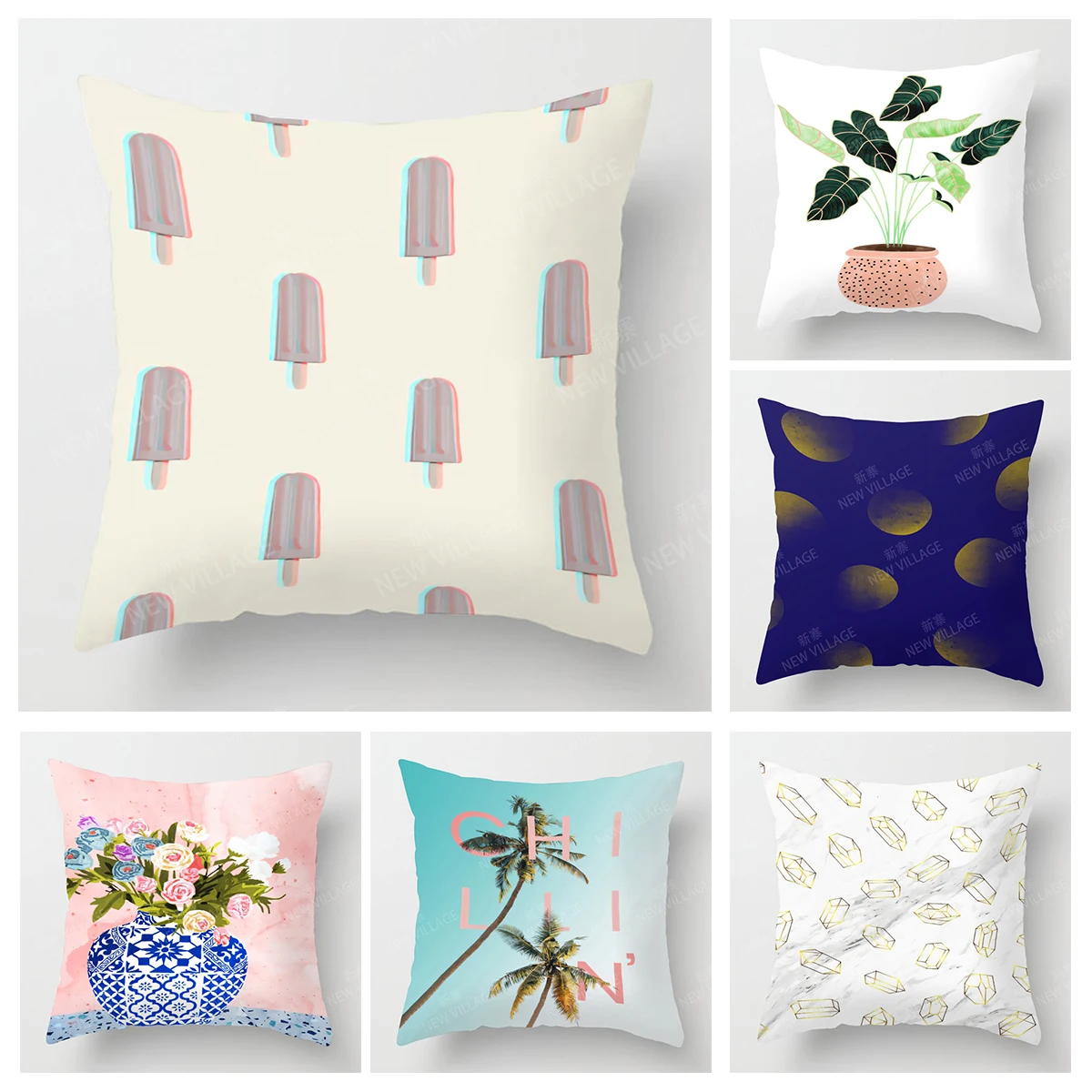 

Modern Decorative Cushion for Home Living Room Decor Throw Pillow Cover 45*45 40x40cm 60x60cm 45x45cm 50x50cm Abstract sofa