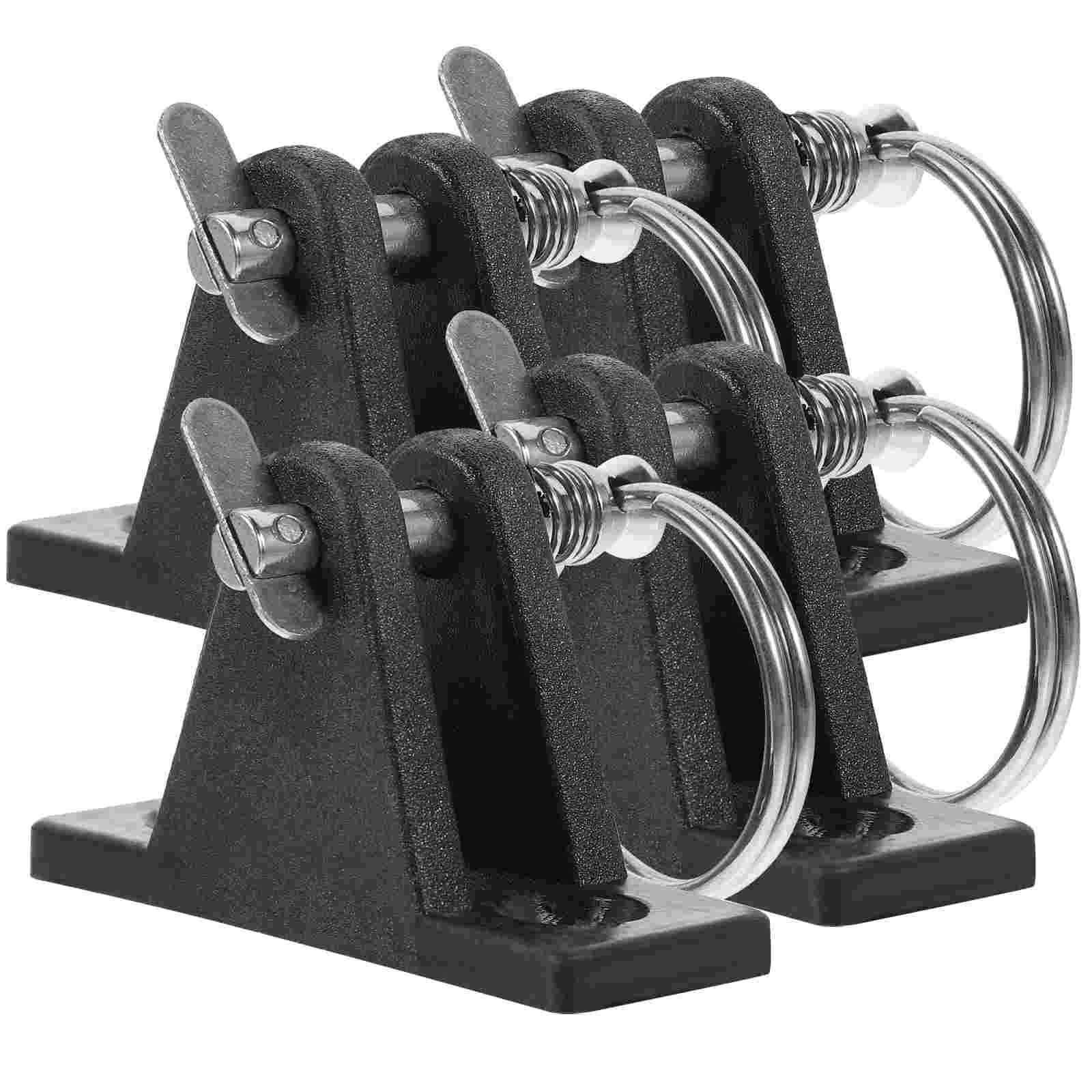 4 Pcs 경첩 해양 천막 지붕 마운트 브래킷 하드웨어에 대 한 나일론 보트 액세서리 카약 앵커에 적합