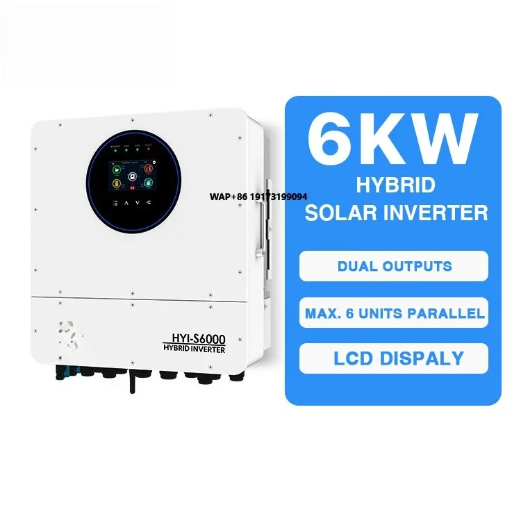 off-grid 3000w 5000w 12v 24v hybrid solar inverter