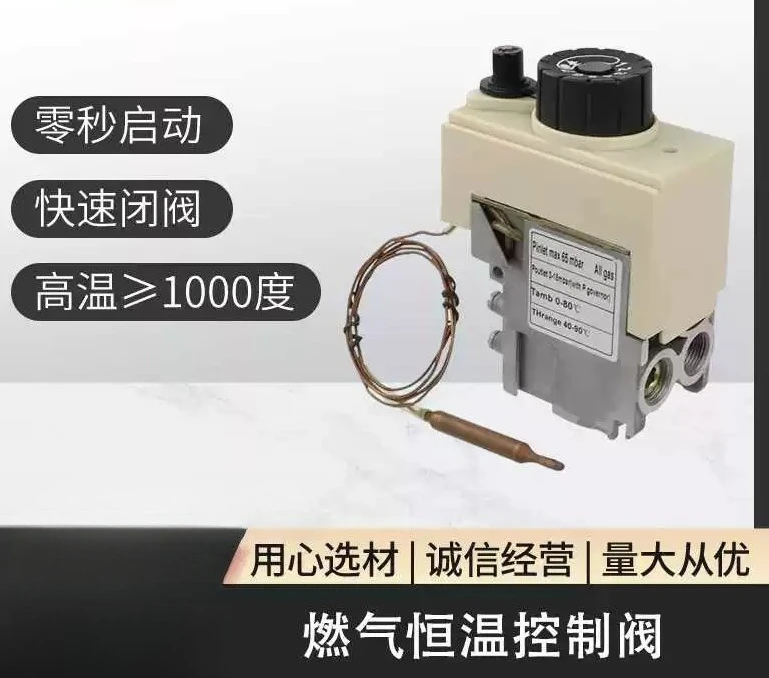 Gas thermostatic control valve, gas safety valve, temperature control valve, water heater accessories are in stock.