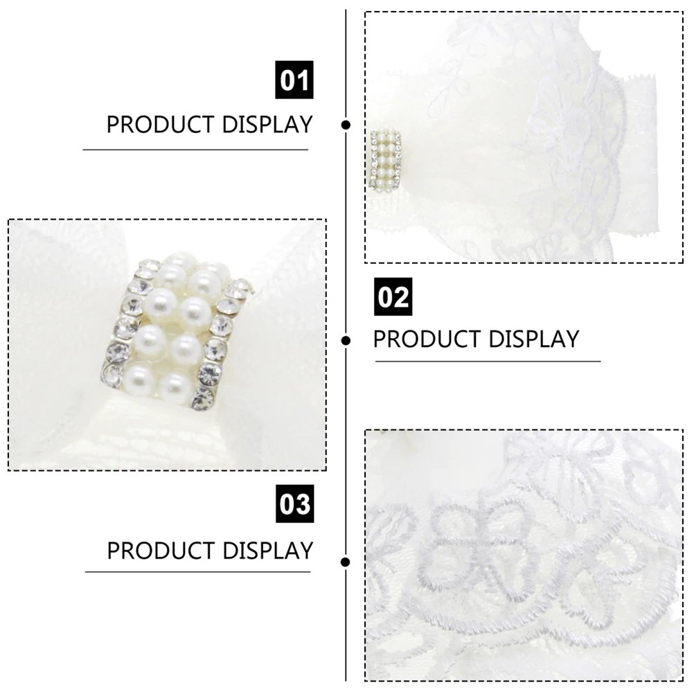 

Lace Bow Headband for Girls Baby Hair Bow Infant Headbands Accessories Tidy Fine Hair Comfortable Appearance Charming Look