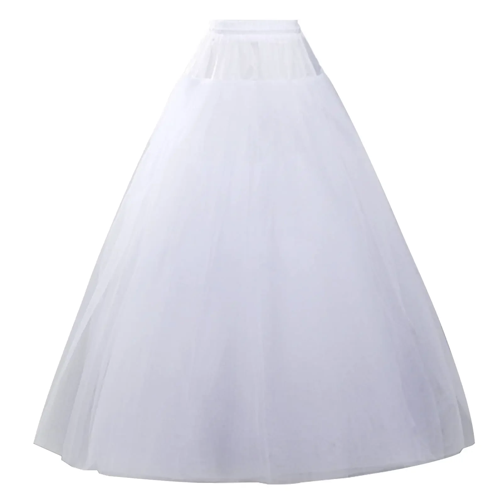 

Petticoats for Women Hoopless Petticoat Crinoline Underskirt Skirt Floor Length Ball Gown Slips for Wedding Dress