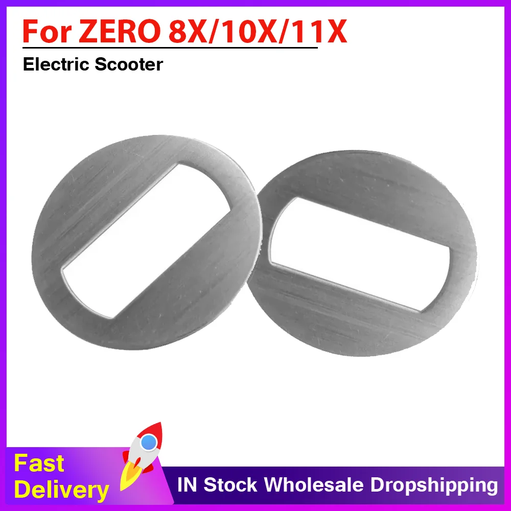 

30PCS Metal Silver Fastening Rings Folding Clamp Cushion Pads for ZERO 8X/10X/11X&SPEEDUAL Dualtron Electric Scooter Accessories