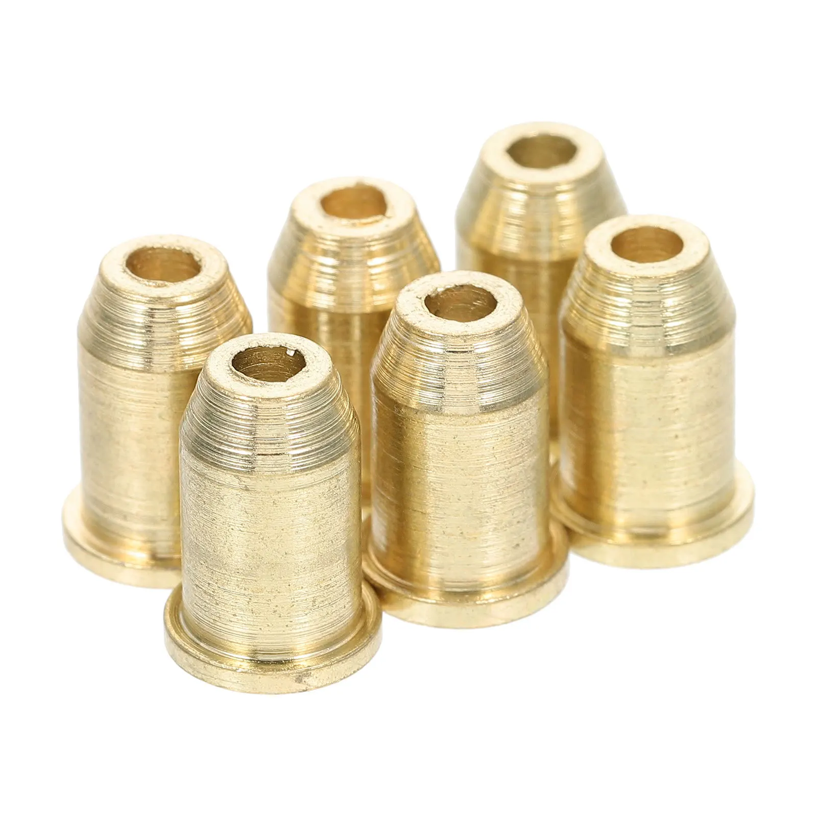 

6Pcs Guitar Bridge Buckle Precision Crafted String Ferrules Increase Vibration Efficiency Ideal Replacement Guitar String