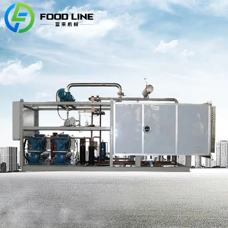 Freeze Dryer Commercial Industrial Food Machine Large Capacity Dryer Bulk Freeze Dryer for Fruit Snacks Processing Customized