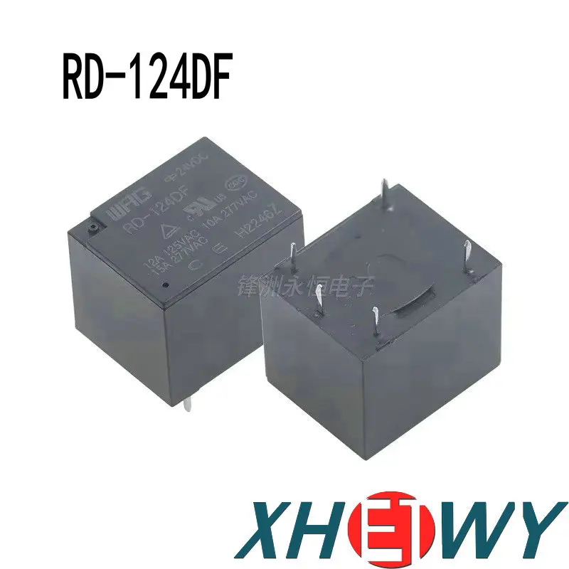 

Original RD-124DF small relay 12A 125VAC 24V DIP5