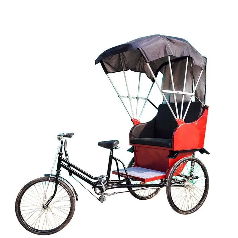 

Экологически Безопасный Роскошный такси, Канада-рикша, античный Электрический педаль, пассажирский трехколесный велосипед