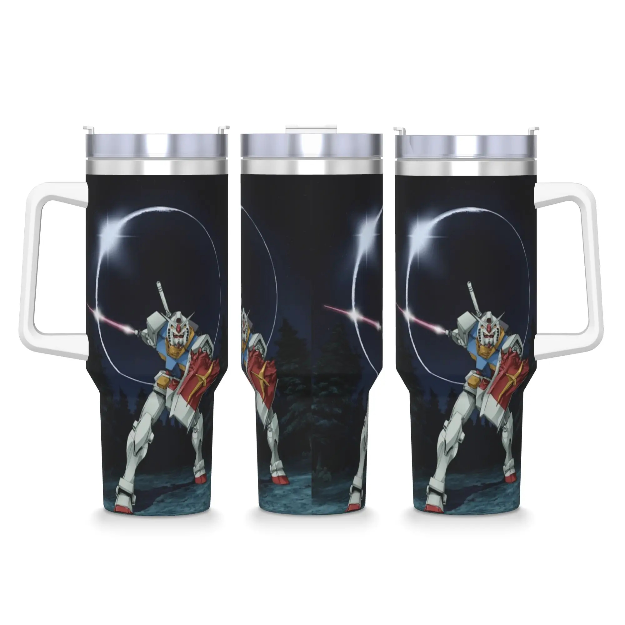 

Stainless Steel Tumbler Anime cool g-g-GUNDAMs Thermal Cups Portable Cold and Hot Mugs Cup Travel Printed Water Bottle