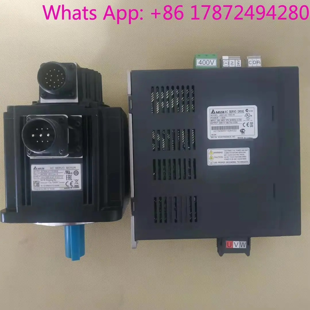 High Voltage 1500W Servo Motor - ASD-A2-1543-M ECMA-K11315RS 2025 Industrial Grade