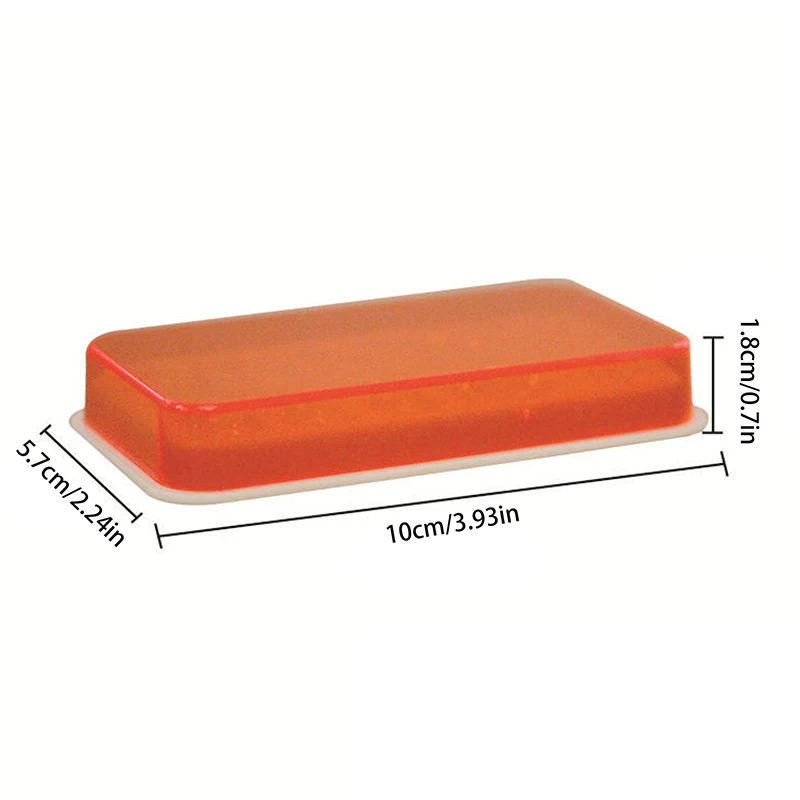 Dental Palette With Cover Dental Veneer Box Organizer Tool 8 Slots Dental Shade Light Storage Mixing Box