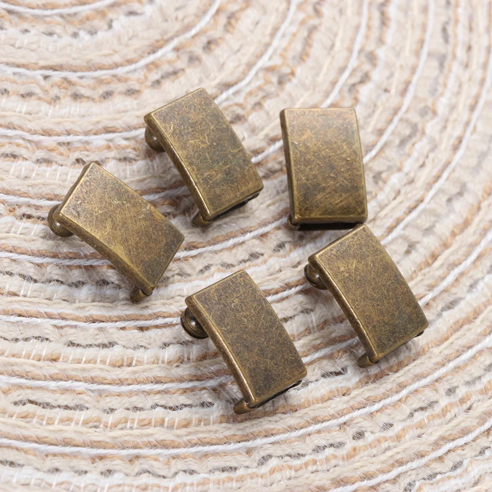 5/20Pcs 1/6 Doll Belt Buckle Ultra-small Leather Waistband Buckle For DIY Blyth Doll Clothes Miniature Bag Sewing Accessories