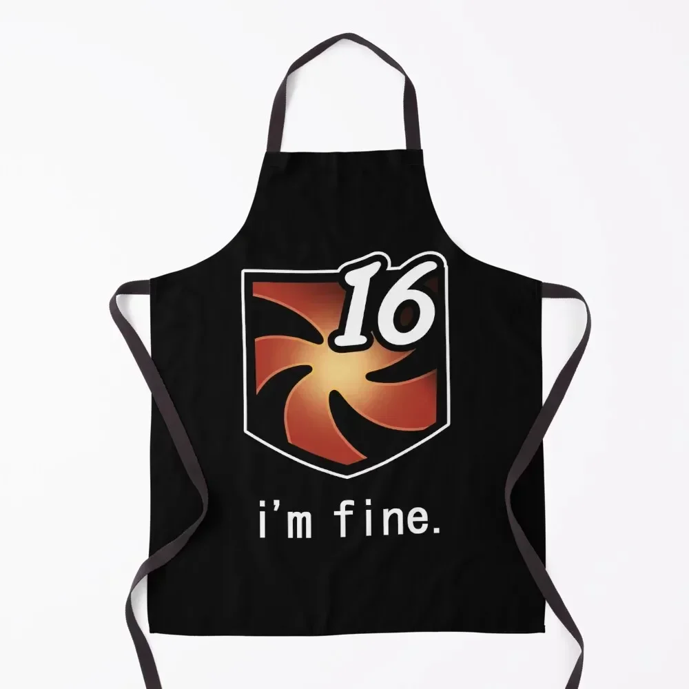 I'm Fine Vuln Stacks [FFXIV] Apron Kitchen Household Items For Home Accessories Apron