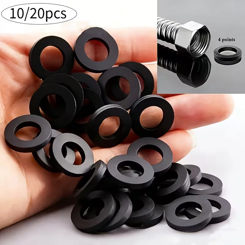 Universal Rubber Sealing Washers O Rings, Multi Size Gasket for Corrugated Pipe, Waterproof Seal Replacement Parts