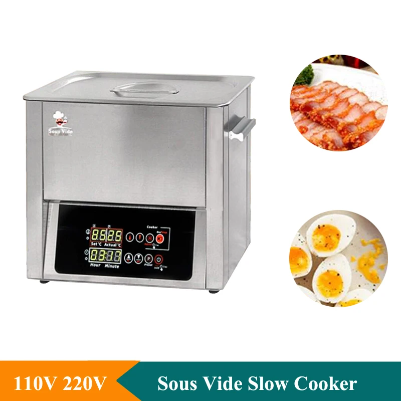 Commercial Low Temperature Slow Cooking Machine Electric Sous Vide Cooker Digital Display Steak Heating Machine