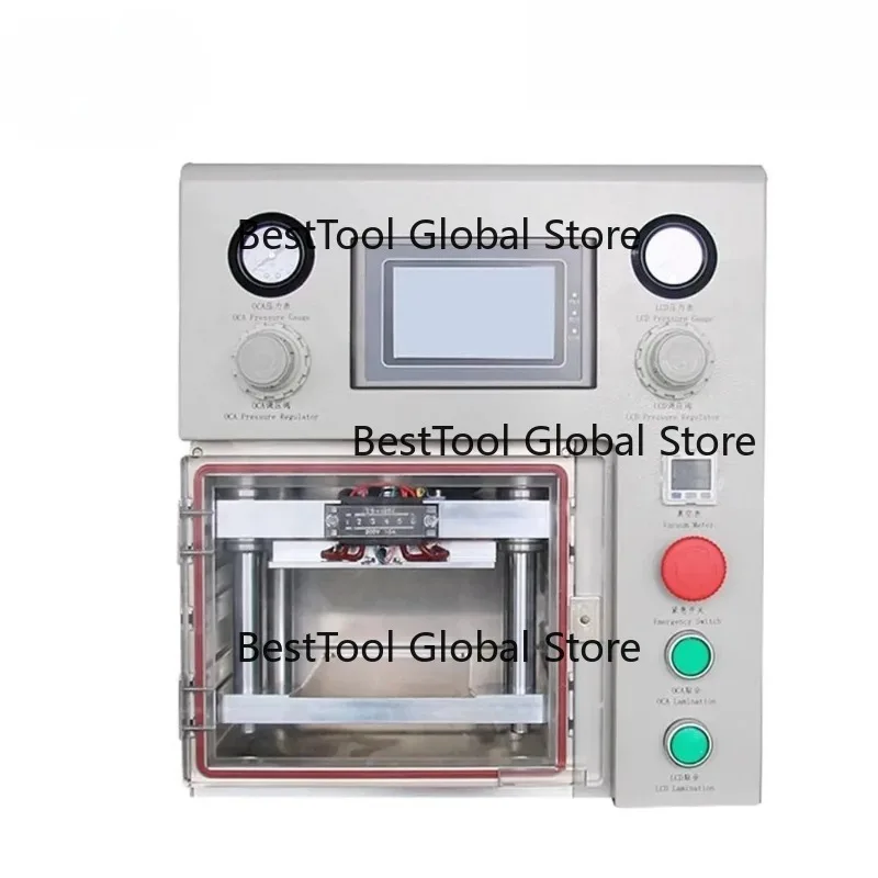 

OCA Laminate Machine For Ip0one Sa00sung Hu0eri Edge & Flat Screen Glass Replacement Repair Laminating Oca No Bubble