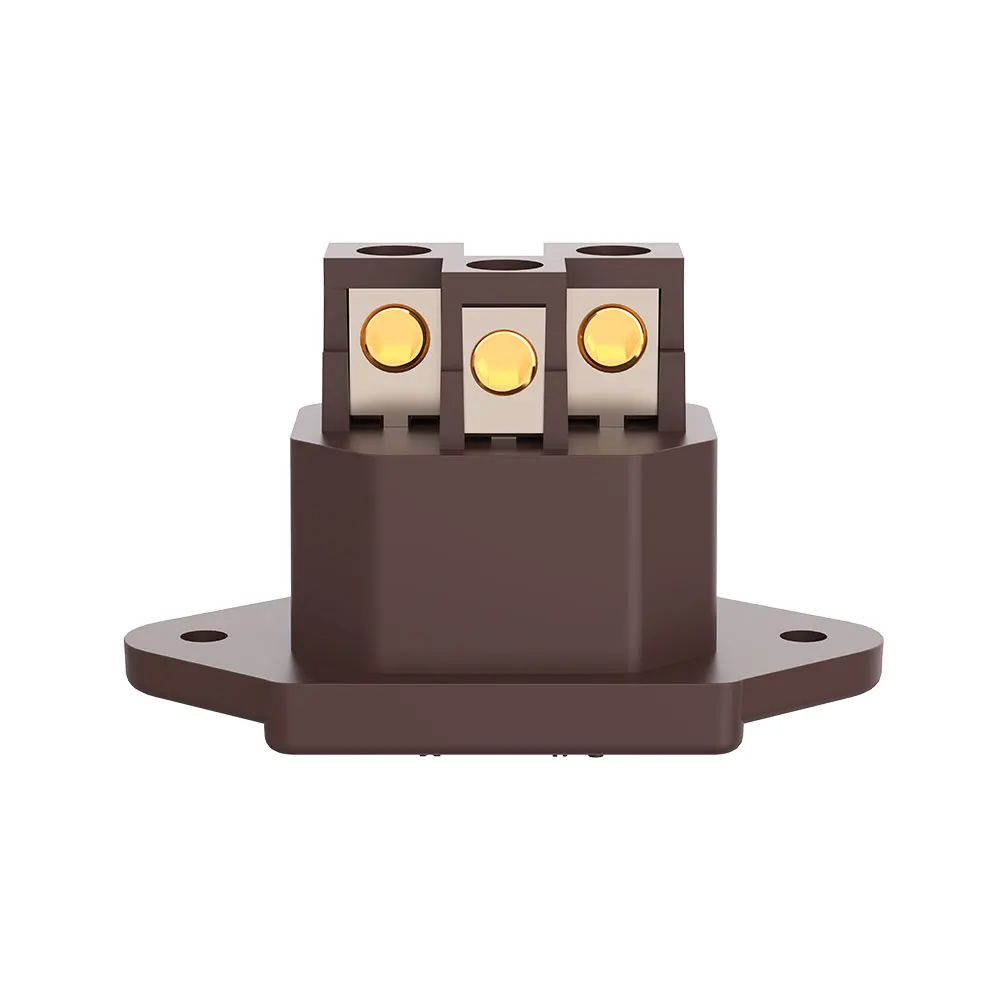Monosaudio IC72 Stromstecker AC-Steckeradapter Elektrisches Netzkabel Einlassbuchse Anschluss Rhodium-Gold-Beschichtet – Detail 13