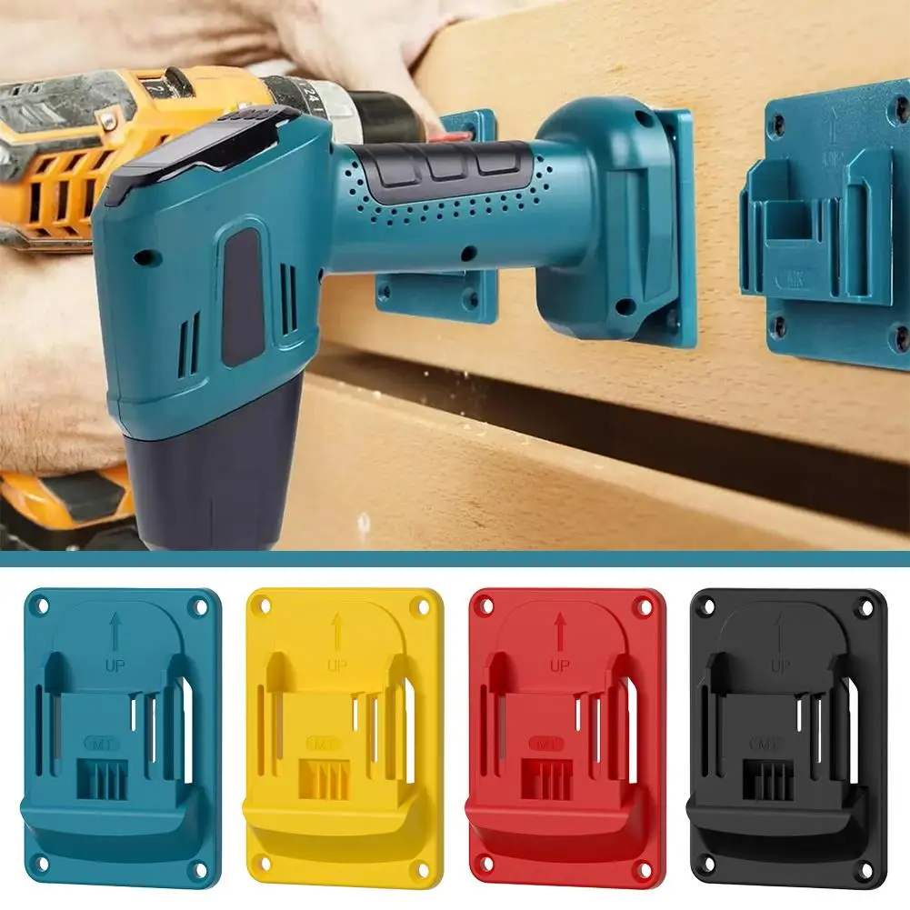 

Wall Mount Electric Tool Holder for Makita Wall Power Mount Storage Battery Bracket Fixing Newest Drill Holder Slots Stand G8M3