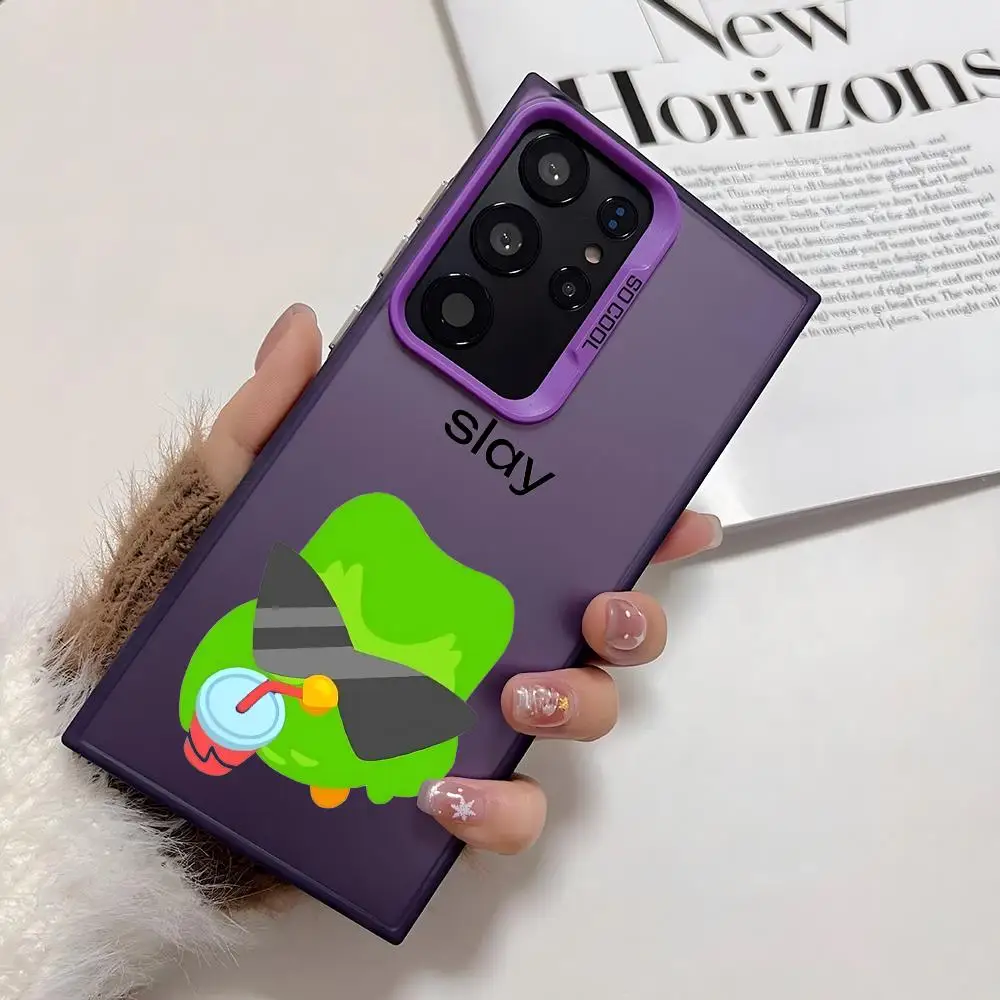 حافظة لهاتف سامسونج جالاكسي S25 Edge S24 S23 S22 S21 S20 Ultra Funda غطاء فضي من السيليكون #4