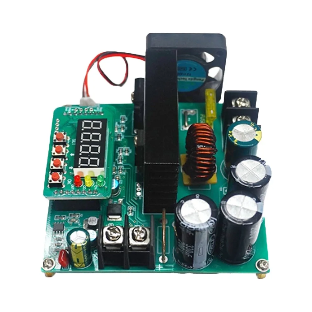 BST900W DC-DC Boost Converter 900W 8-60V To 10-120V, Digital Display Adjustable Voltage Regulator Module