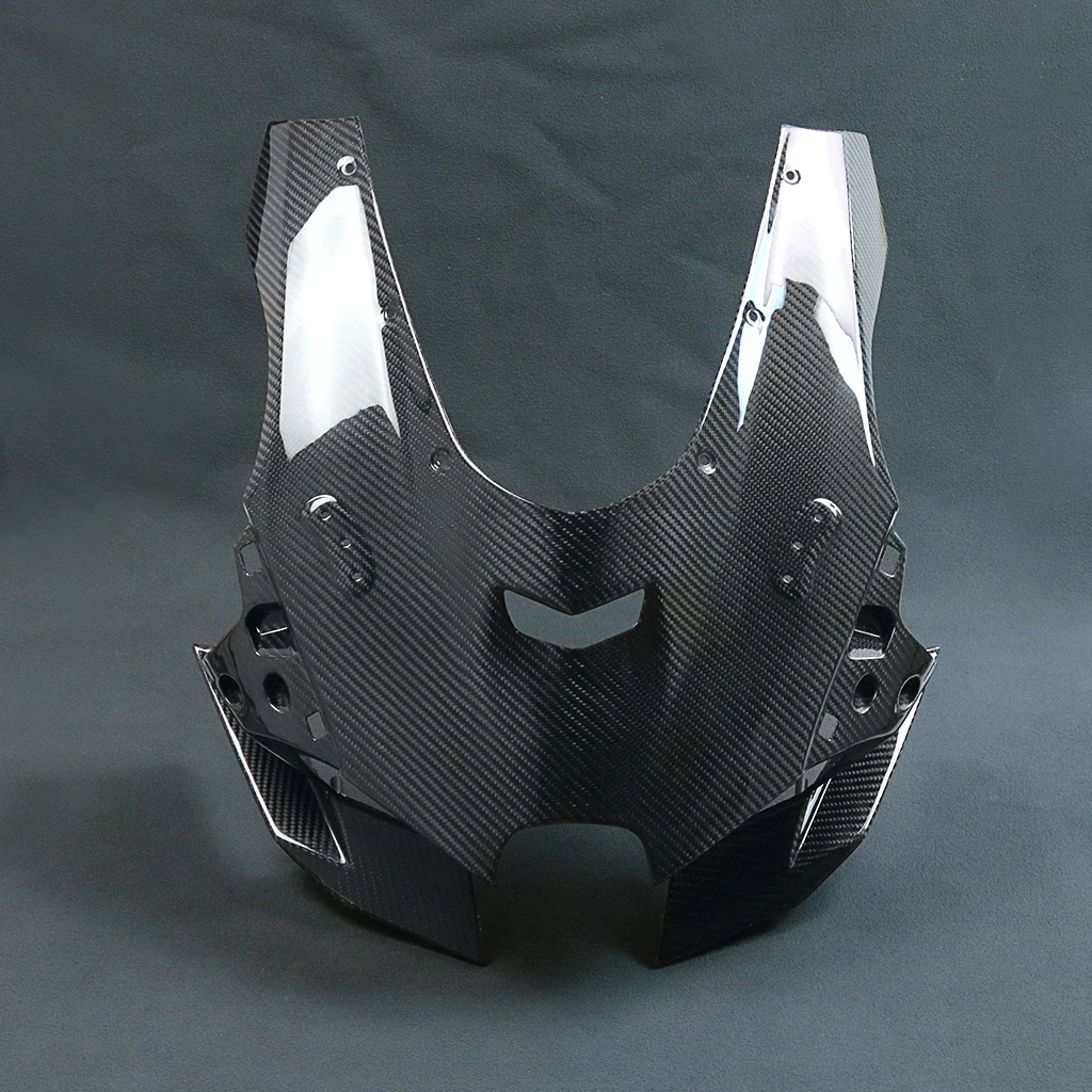 Motorcycle Accessories Carbon Fiber Front Headstock Fairing parts Kits For Kawasaki ZX10R 2022 2023